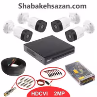 پکیج 6 دوربین مداربسته داهوا T1A21P