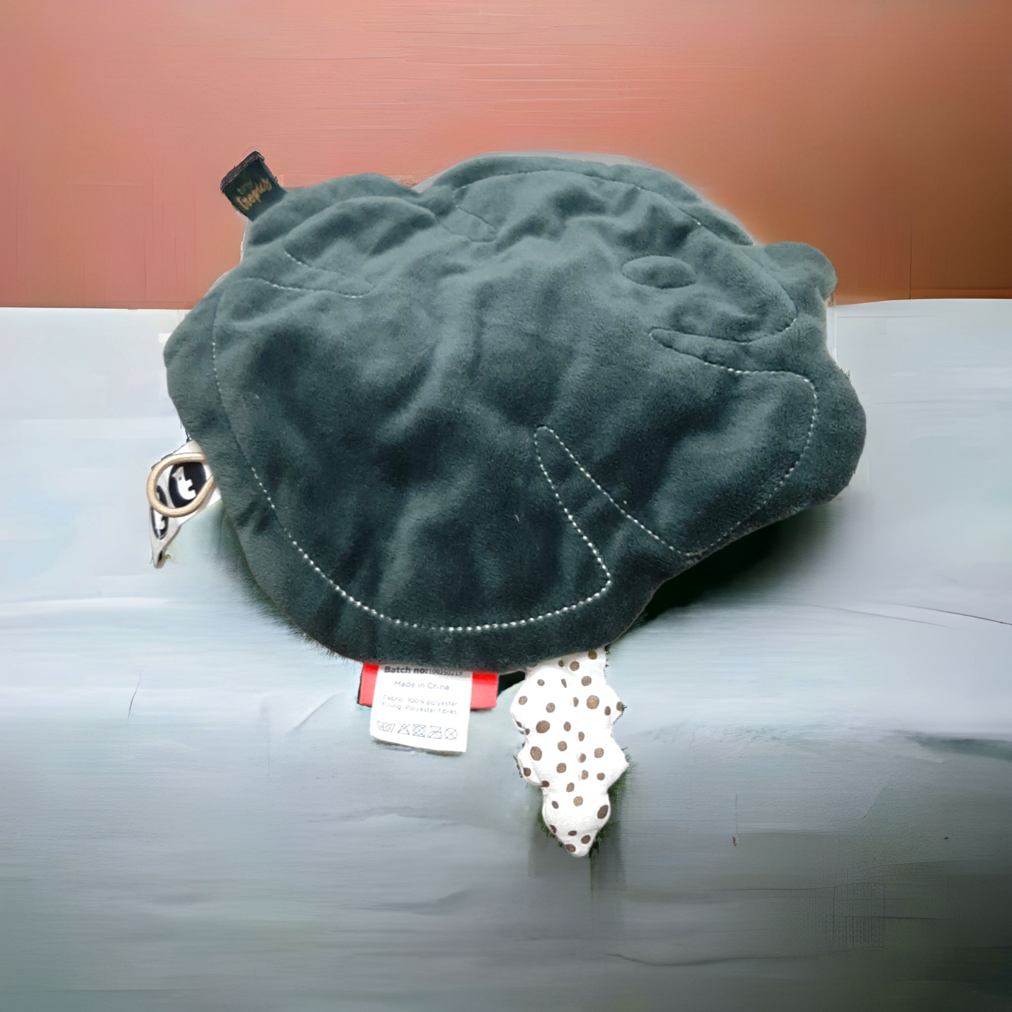 دستمال سفره ای دندانی کودک طرح سفره دریایی قطر 20cm