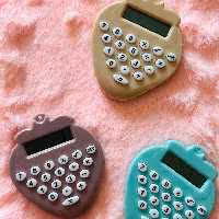 مینی ماشین حساب طرح توت فرنگی
