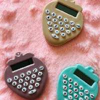 مینی ماشین حساب طرح توت فرنگی
