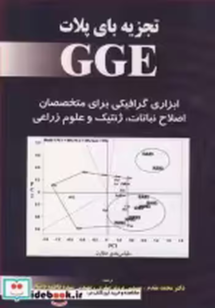 کتاب تجزیه بای پلات GGE ابزاری گرافیکی برای متخصصان اصلاح نباتات ژنتیک و علوم زراعی | ایده بوک
