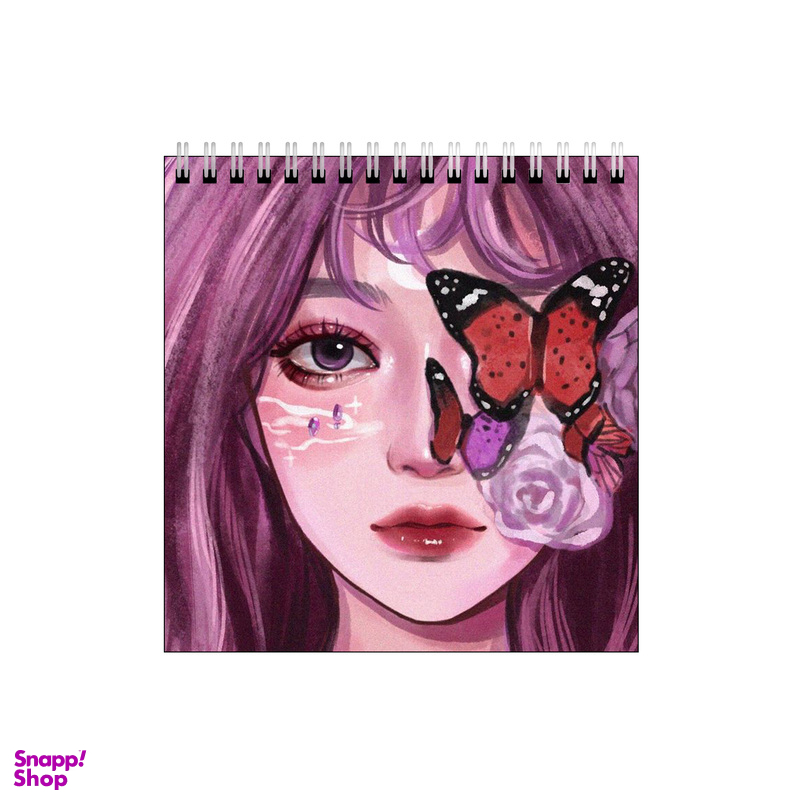 دفتر طراحی طرح دختر پروانه ای کد 2682478