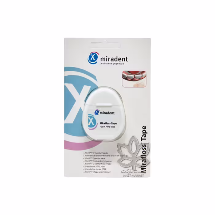 نخ دندان میرافلاس 20 متر میرادنت - miradent