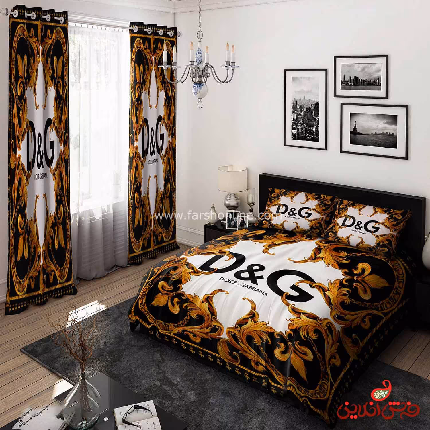 روتختی طرح برند دی اند جیD&G کد 15633