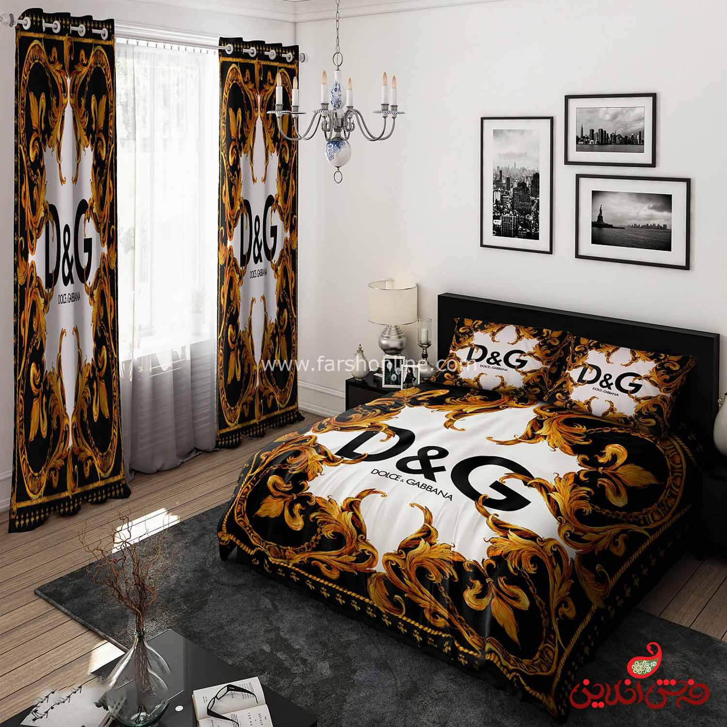 روتختی طرح برند دی اند جیD&G کد 15633