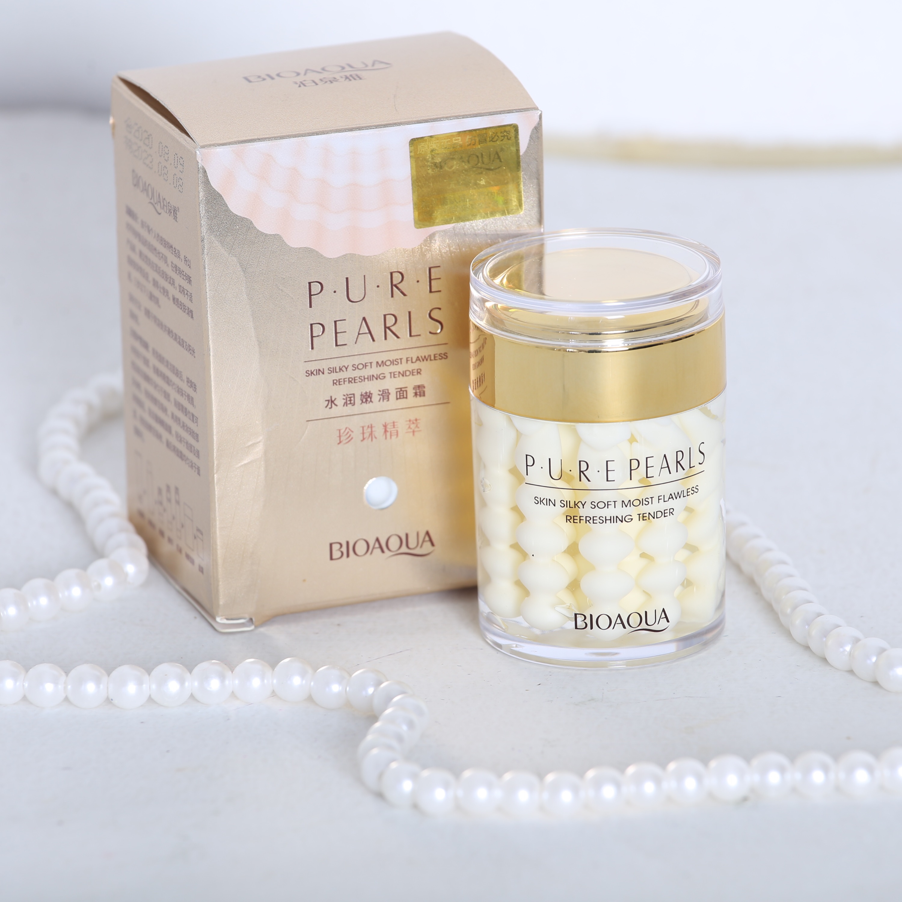 کرم شب مروارید بیوآکوا