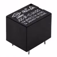 مجموعه 10 عددی رله 24V پایه میلون T73 مارک LIMING کد JQC-3F-1C-24VDC