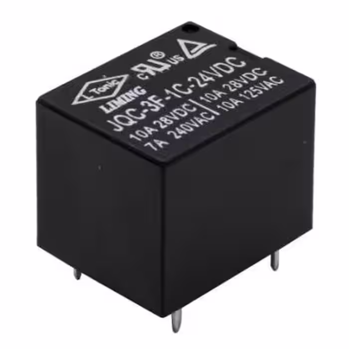مجموعه 10 عددی رله 24V پایه میلون T73 مارک LIMING کد JQC-3F-1C-24VDC