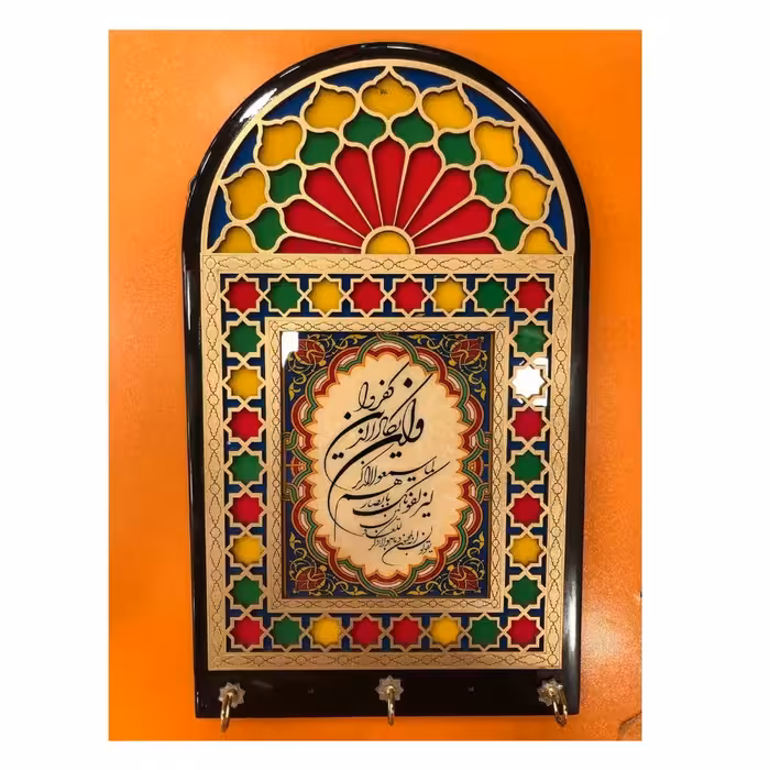 جاکلیدی دیواری سایز بزرگ
طرح پنجره چوب و رزین وان یکاد