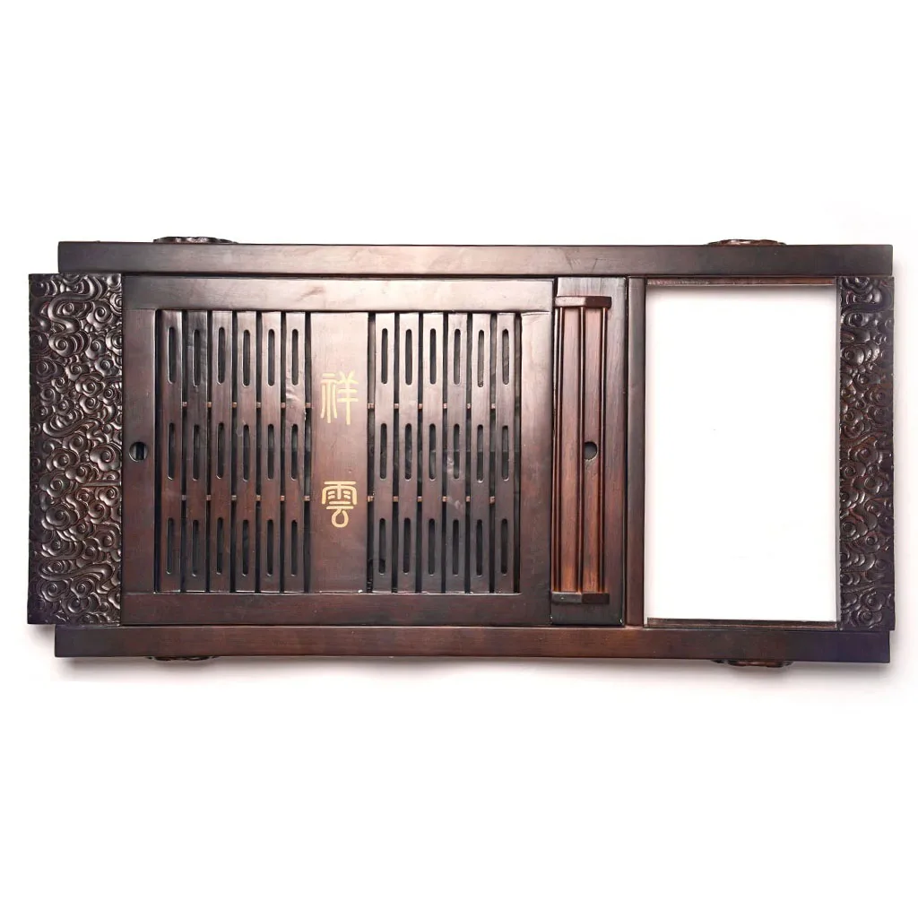 سینی مخصوص دم آوری چای کد solid wood E چین چای