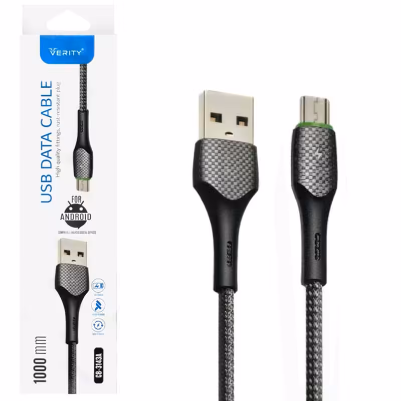 کابل شارژ MicroUSB وریتی VERIRY CB3143