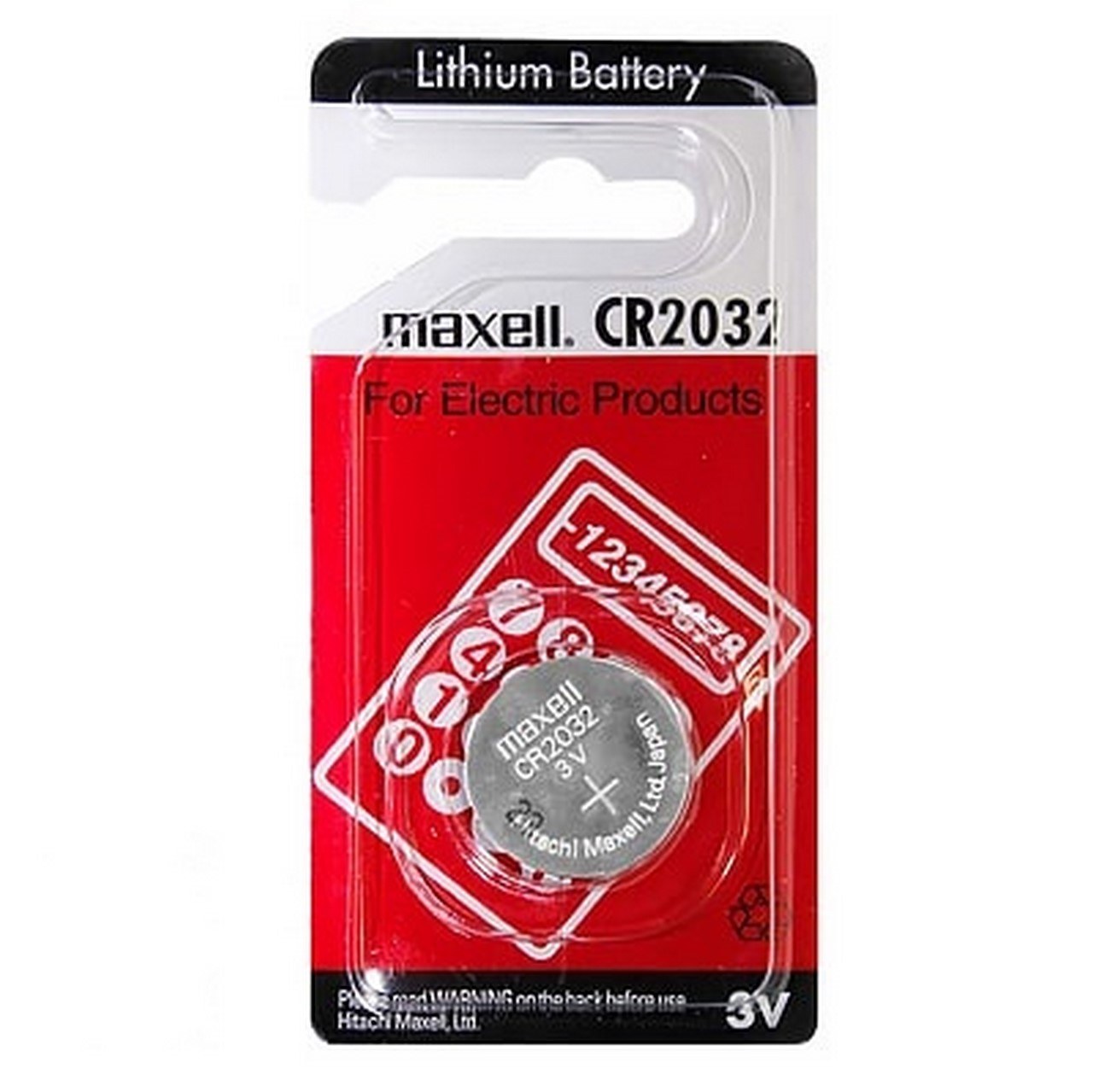 باتری سکه ای مدل CR2032