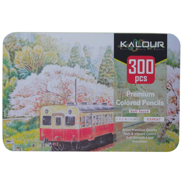 مداد رنگی 300 رنگ کالر