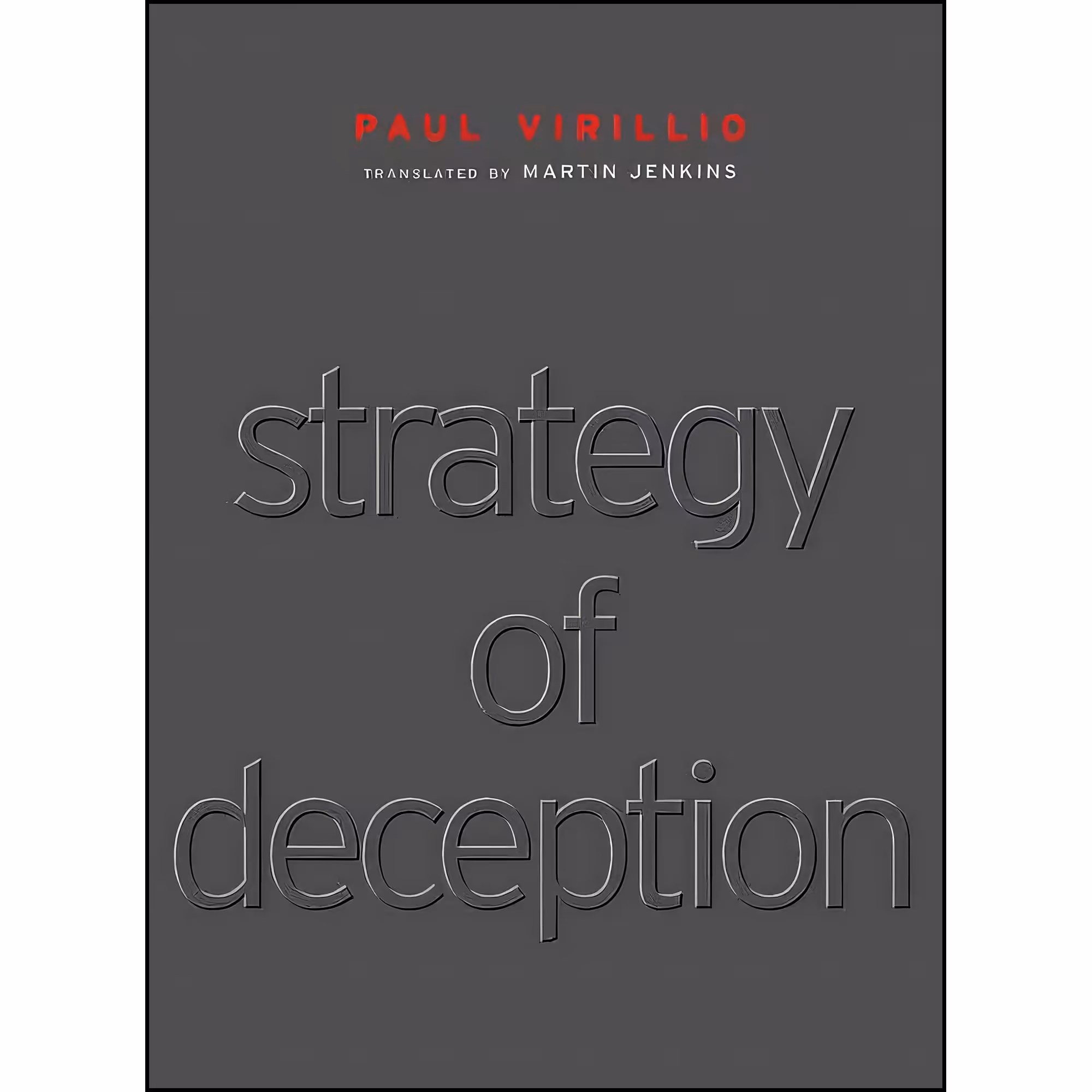 کتاب زبان اصلی Strategy of Deception انتشارات Verso