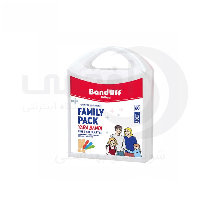 چسب زخم بندوف Banduff مدل Aile Seti بسته 60 عددی - فروشگاه اینترنتی افخمی