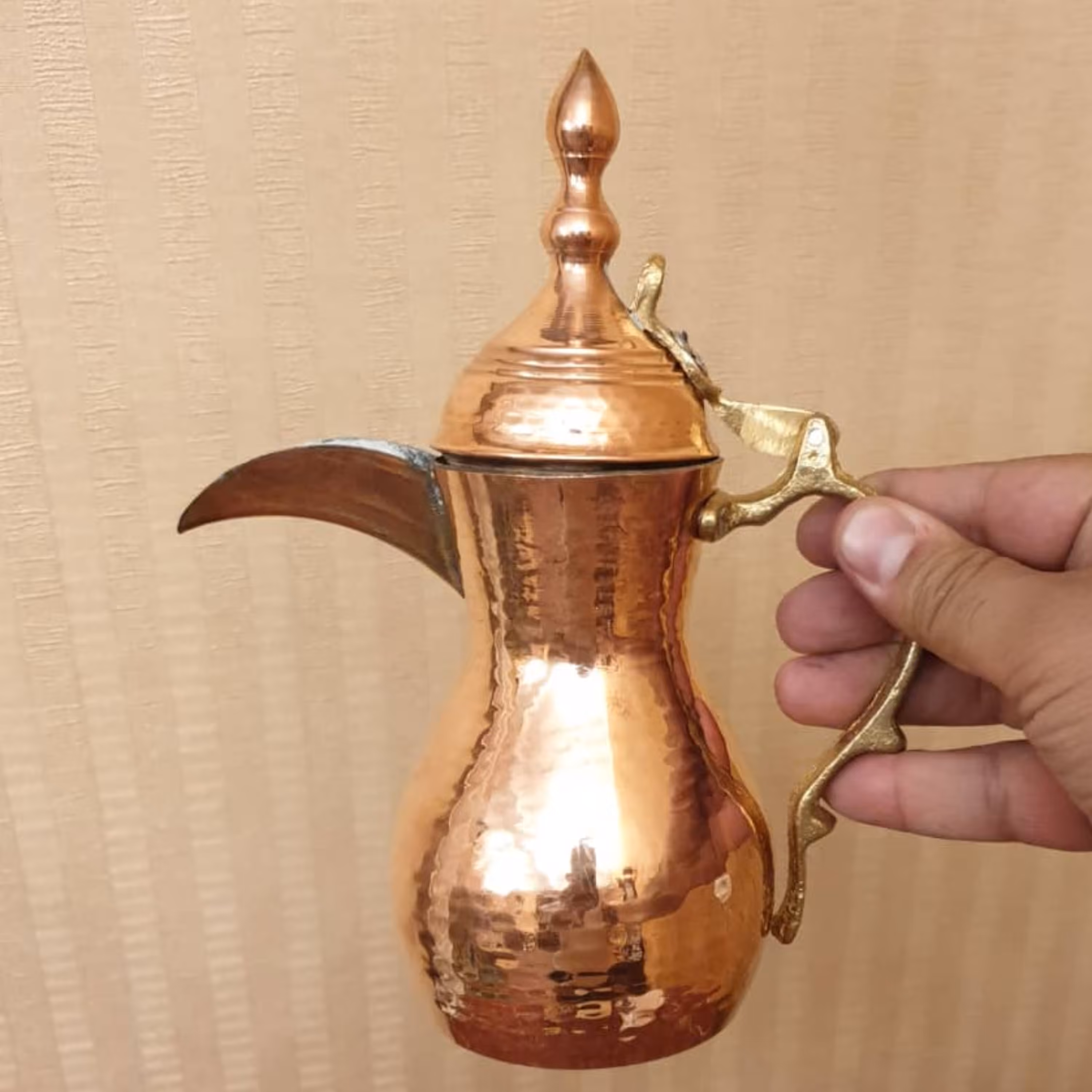 دله عربی مسی قهوه جوش مسی