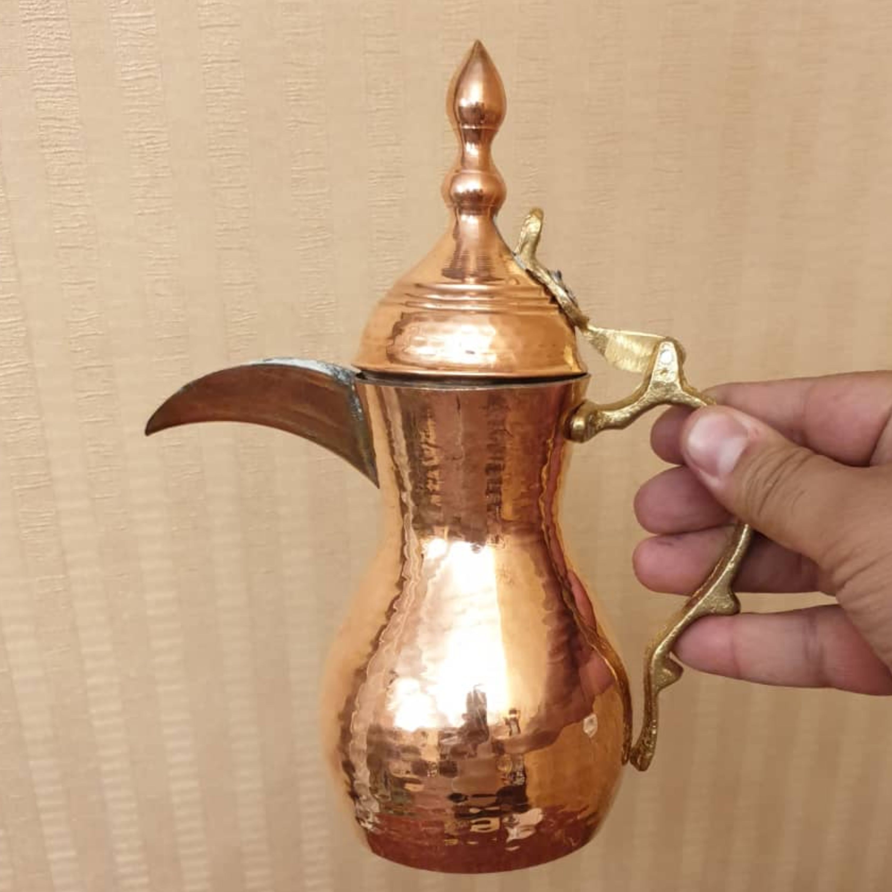 دله عربی مسی قهوه جوش مسی