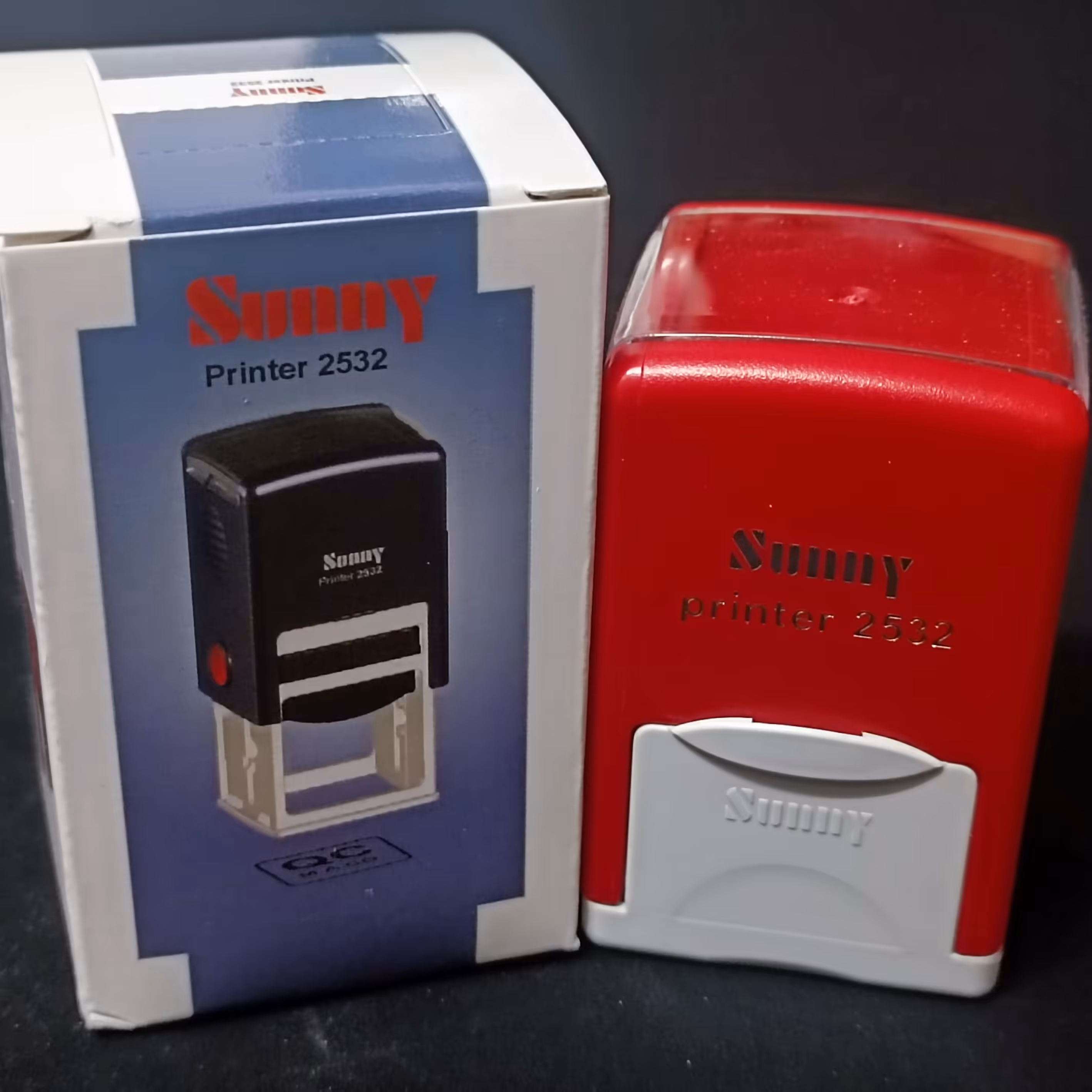 مهر ژلاتینی  اتوماتیک سانی2532مربع قیمت تمام مهر ها همراه ساخت ژلاتین