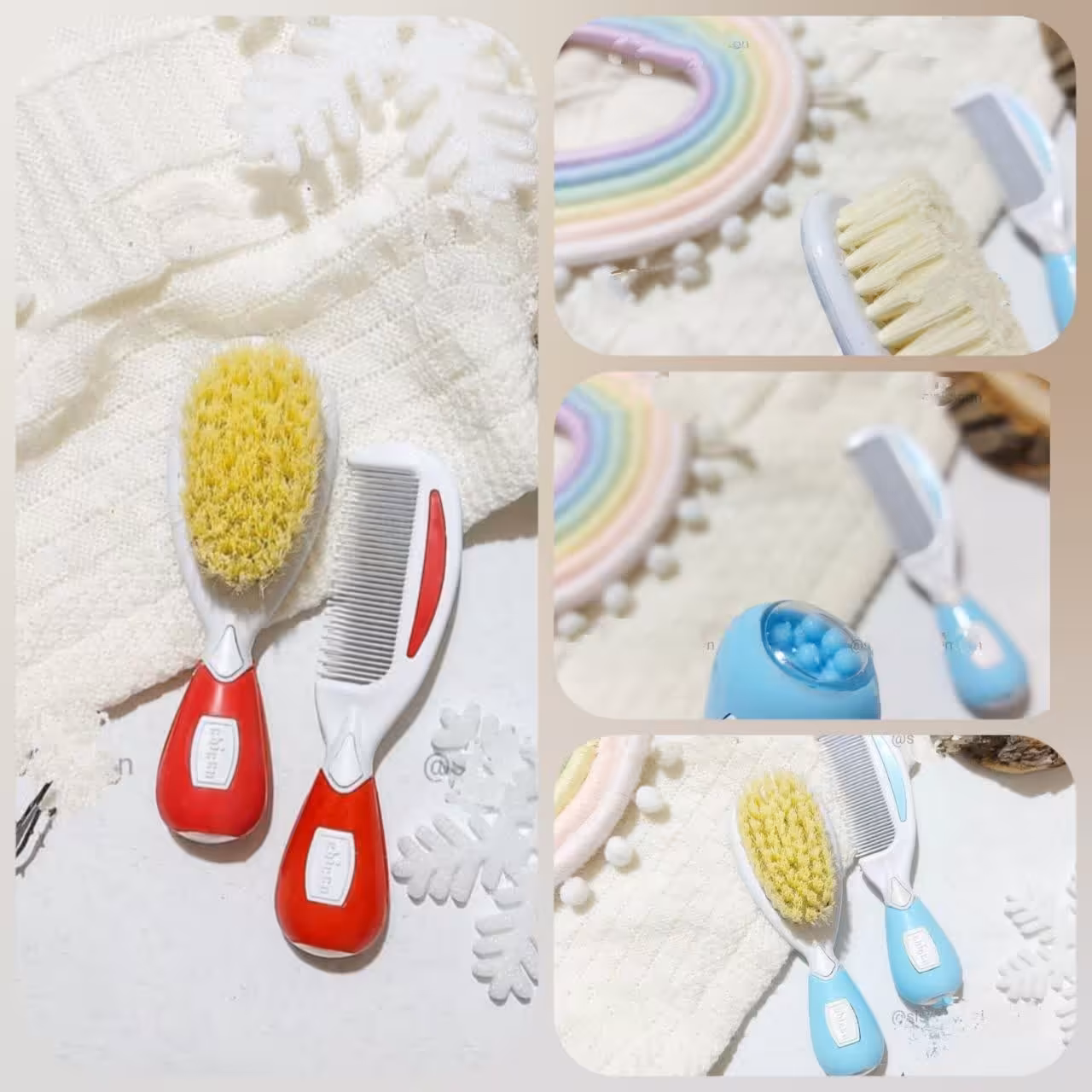 شانه و برس چیکو جغجغه ای