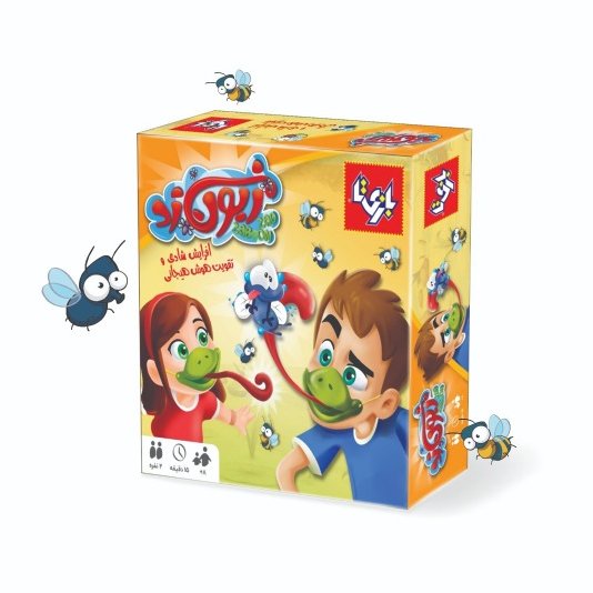 بازی فکری زبون زد/ دونفره رده سنی +8 سال/سرعت عمل/بازیتا