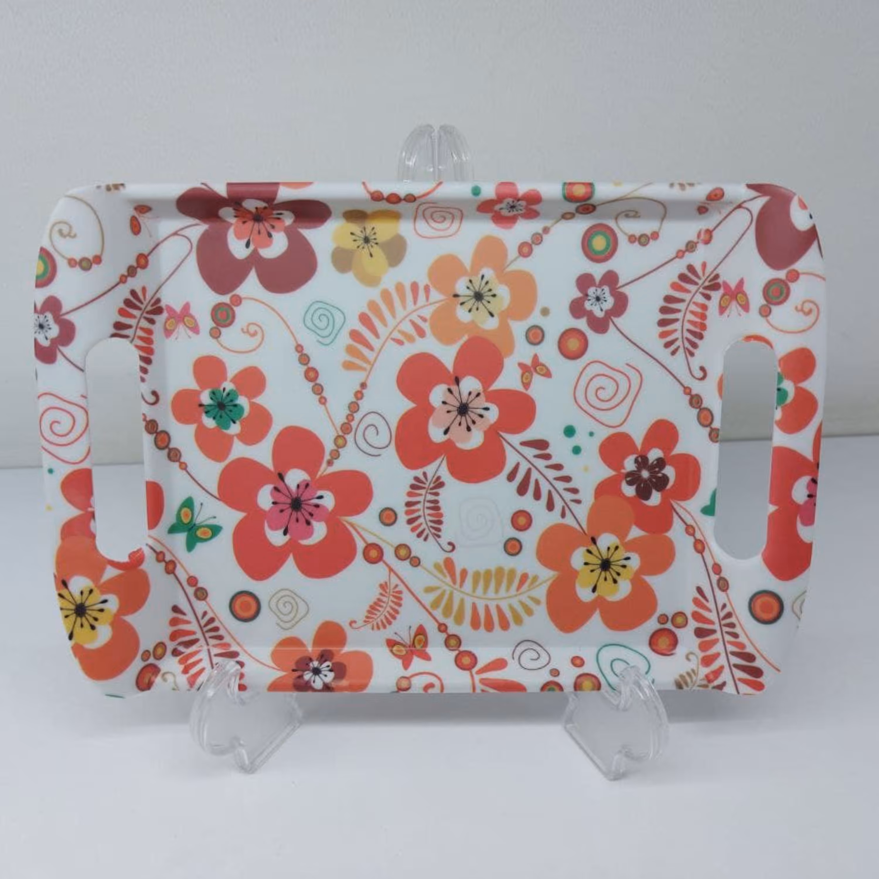 سینی تک نفره مینی1005 جنس ملامین استاندارد محصول برندمعتبر مهروز پذیرایی