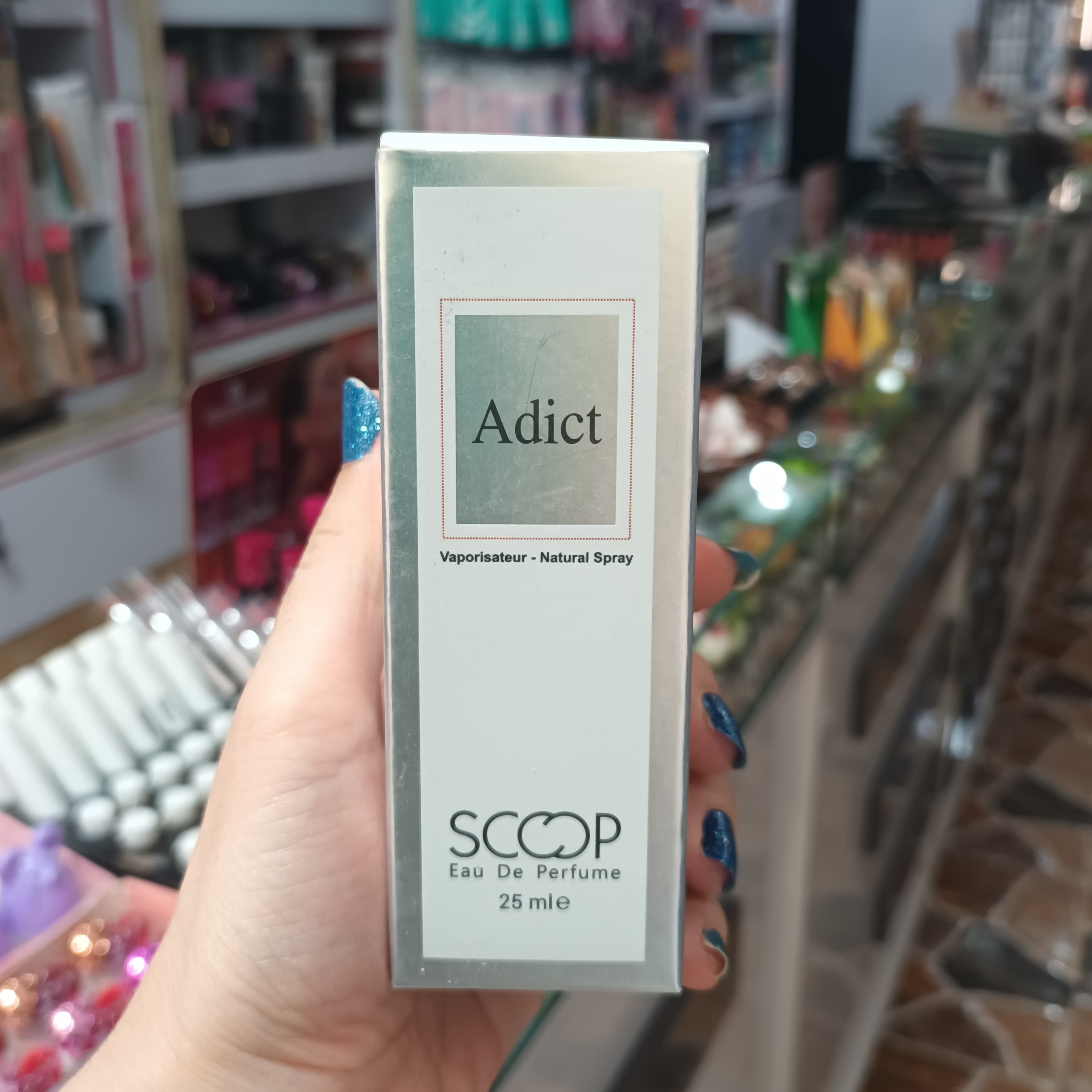 ادکلن اسکوپ SCOOP رایحه دیور ادیکت حجم 25 میل