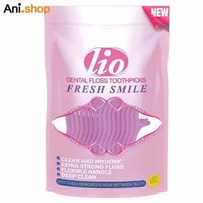 خلال با نخ دندان پلاستیکی لیو بسته 30 عددی کد54