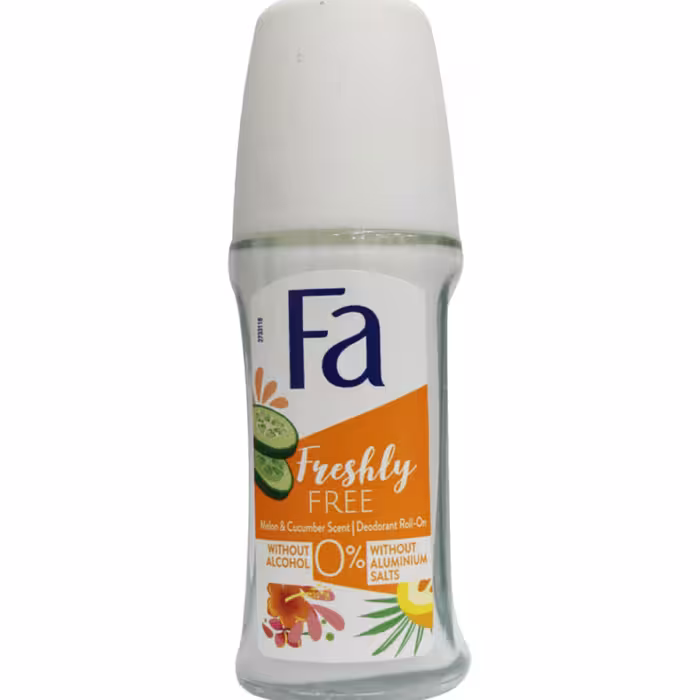 فا مام رول ضد تعریق فا  Fa با  رایحه  خیار و طالبی  بدون آلمینیوم و نمک 50 میل