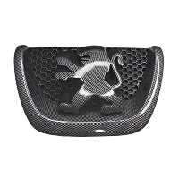 آرم جلو پنجره 207 مشکی کربن مناسب خودرو پژو 207