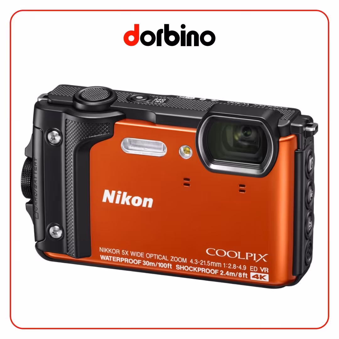 دوربین عکاسی نیکون Nikon COOLPIX W300 Digital Camera (Orange) - فروشگاه دوربین دوربینو