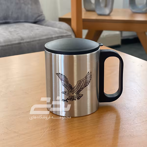 لیوان استیل مدل عقاب