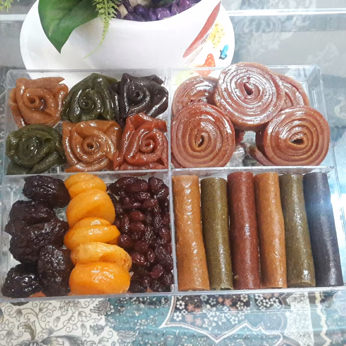 سینی چهارمزه کادویی