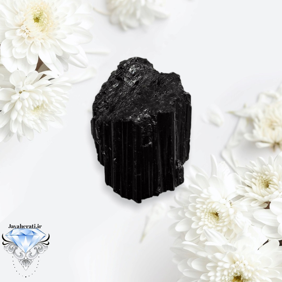 راف سنگ تورمالین سیاه T6 
