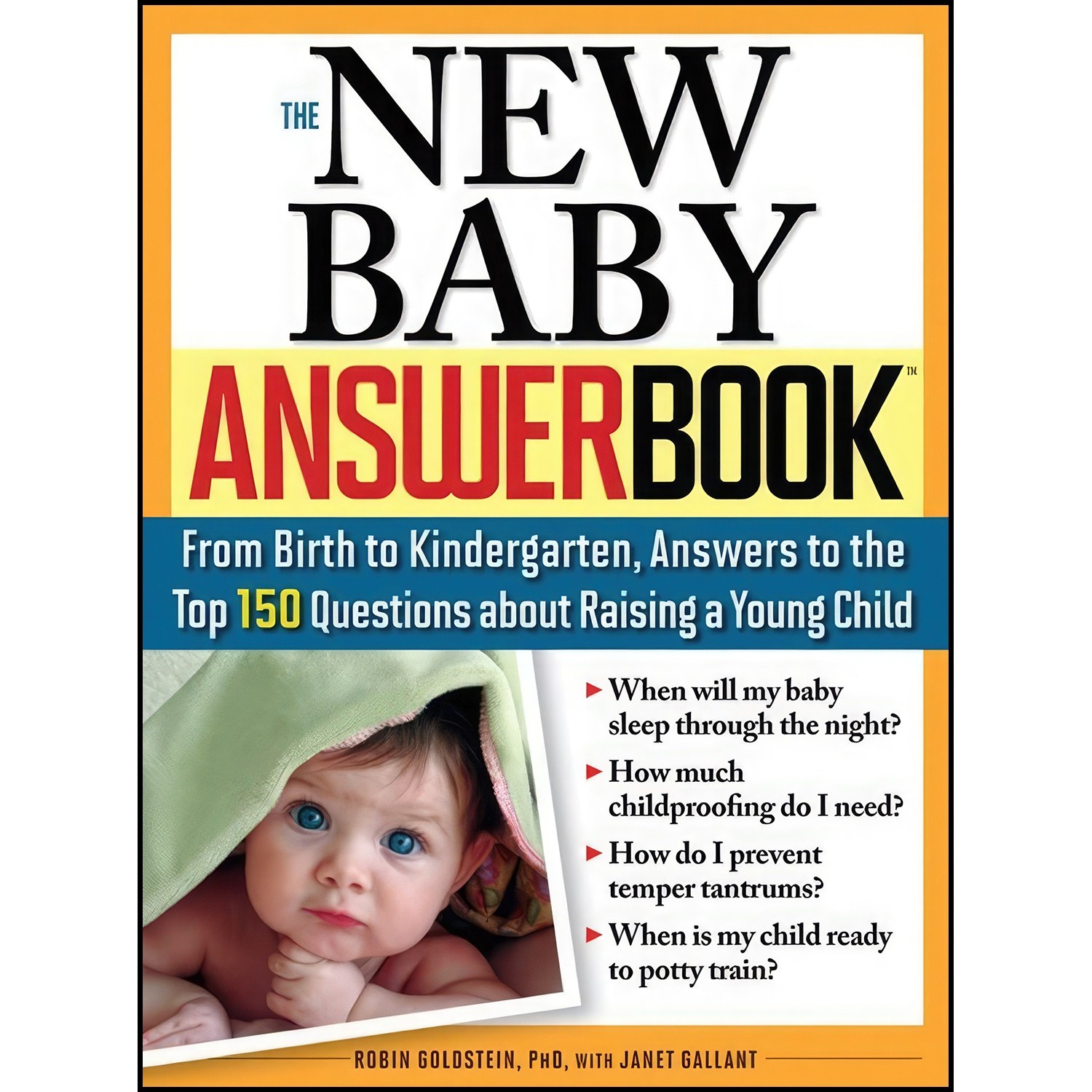 کتاب زبان اصلی The New Baby Answer Book اثر Robin Goldstein and Janet Gallant