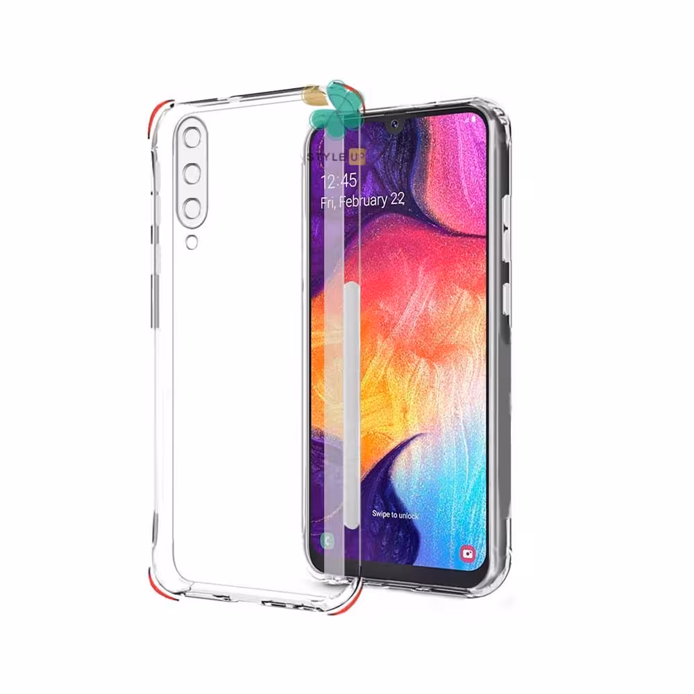 قاب گوشی ژله ای محافظ لنز دار مناسب سامسونگ Galaxy A30s / A50s