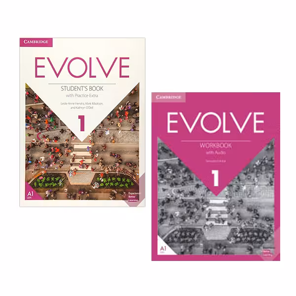 کتاب ایوالو 1 | (SB WB Audio) Evolve 1 | خرید کتاب زبان | خرید لوازم التحریر | چی کتاب | بالاترین تخفیف و ارسال رایگان