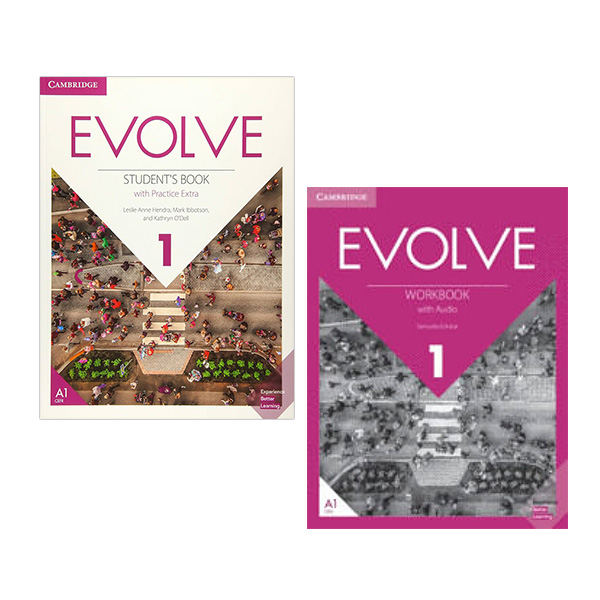 کتاب ایوالو 1 | (SB WB Audio) Evolve 1 | خرید کتاب زبان | خرید لوازم التحریر | چی کتاب | بالاترین تخفیف و ارسال رایگان