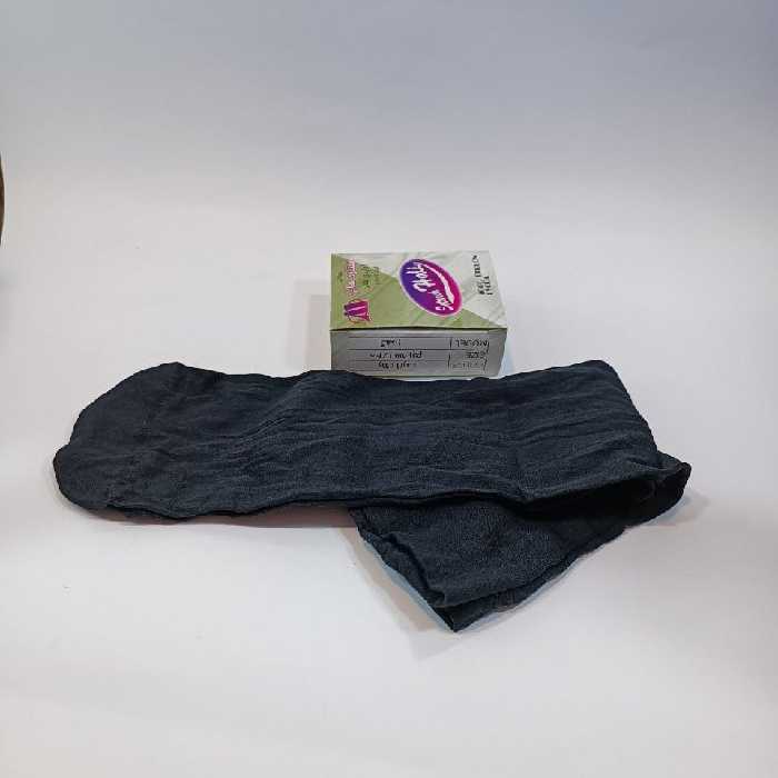 جوراب ساق دار بلند مشکی سه ربع