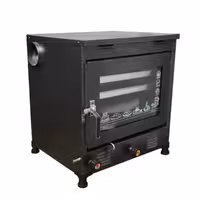 تنور گازی مدل مبتکر رنگی کوره ای با جوجه گردان TG 222