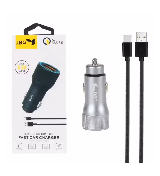 شارژر فندکی جی بی کیو مدل CC-D5 توان 18 وات