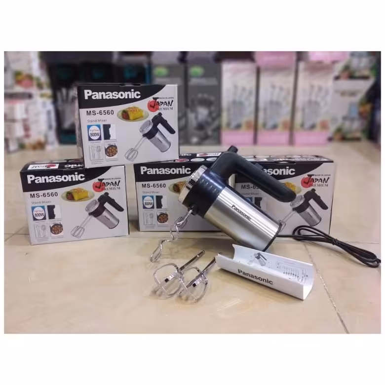 همزن برقی پاناسونیک مدل MS-6560 - همزن برقی - همزن برقی خمیر زن