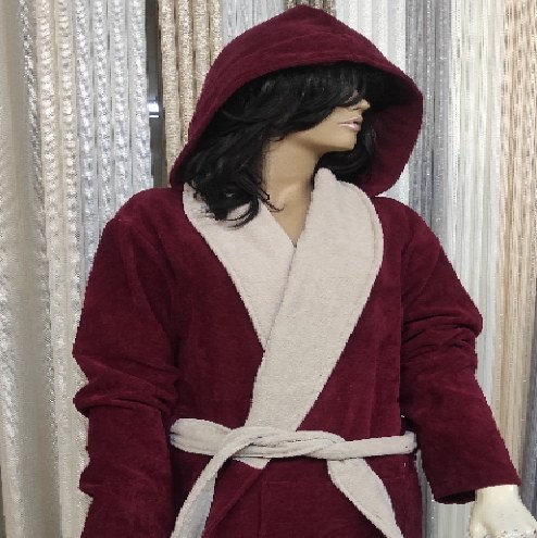 حوله تن پوش100 درصد نخ پنبه دورنگ سایز 125