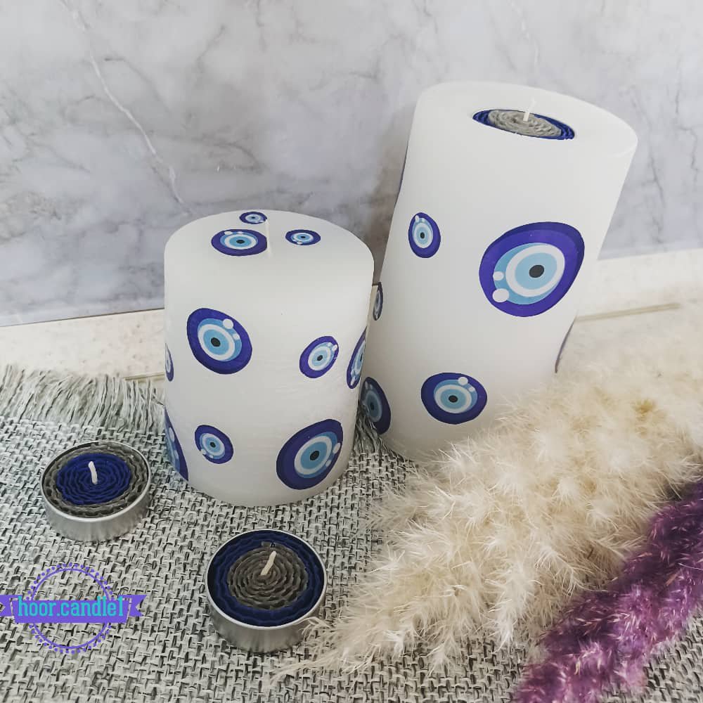 ست شمع چشم نظر