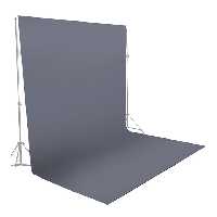 فون بک گراند خاکستری مخمل Gray Velvet Backdrop 2×3