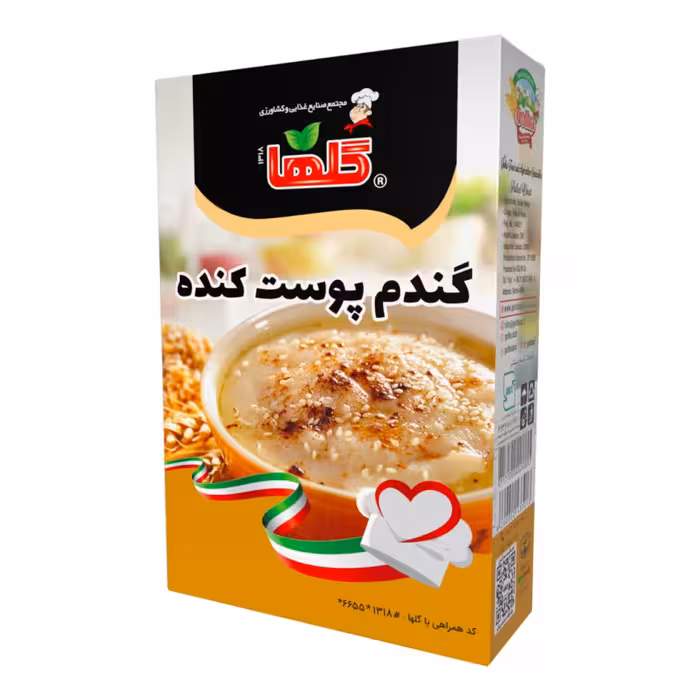 گندم پوست کنده گلها حجم 300 گرم – جعبه
