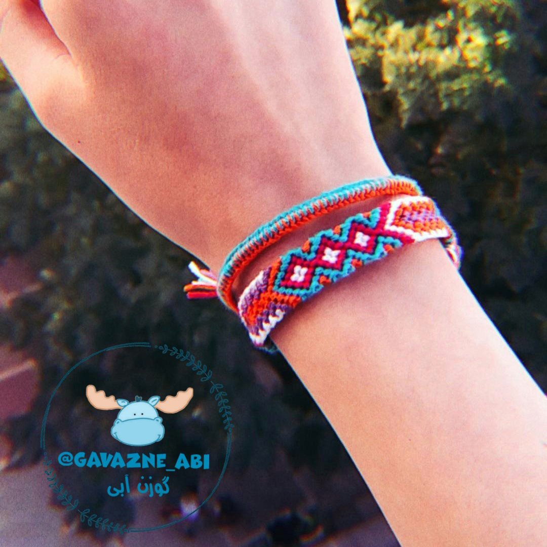 ست دستبند دوستی طرح نقل و نبات