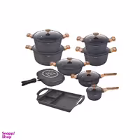 سرویس پخت و پز 17 پارچه جی فی نی مدل بایوگرانیت W.G17