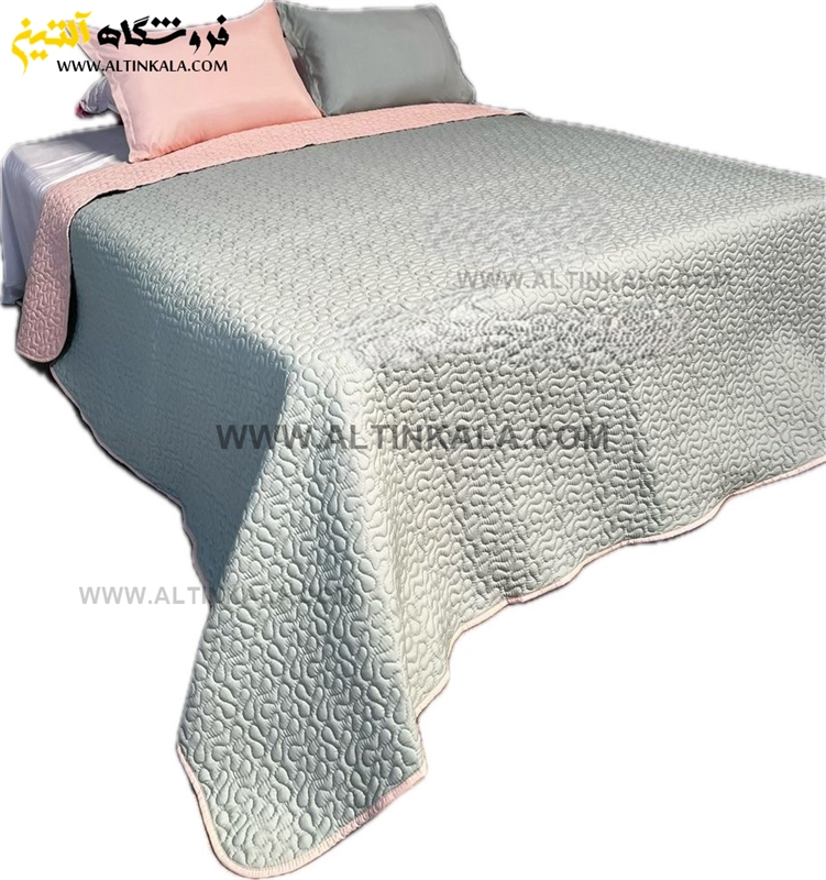 روتختی بهارخواب لومانا دونفره 4تکه رنگ گلبهی – سدری