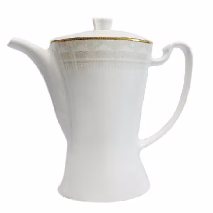 قوری پذیرایی چینی لورین مدل دلناز کد 3425 (پس کرایه)