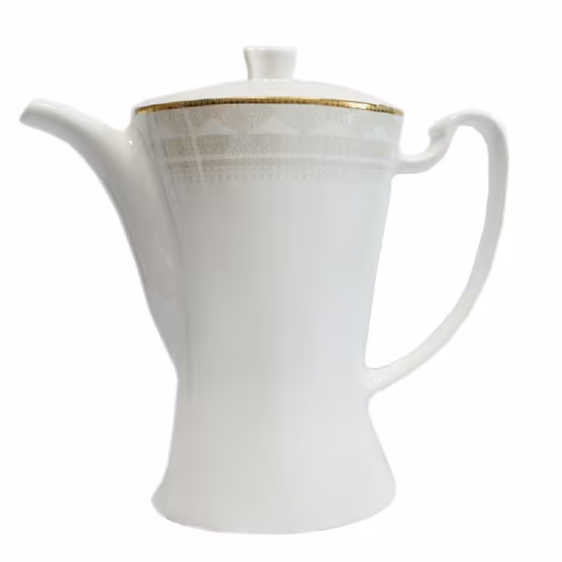 قوری پذیرایی چینی لورین مدل دلناز کد 3425 (پس کرایه)